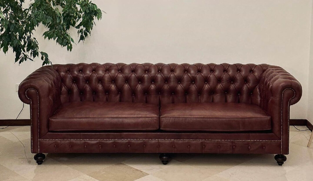 مبل چستر چرم