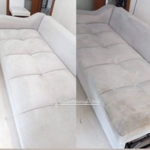 مبل شویی نفیس (قبل و بعد از شستشو)