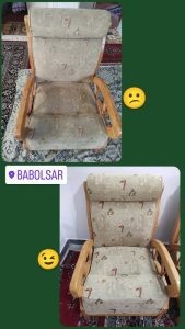 مبل شویی حسین بابلسر (شستشوی مبل چوبی)