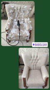 مبل شویی حسین بابلسر (مبل شویی با دستگاه دریلی)