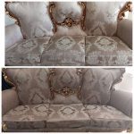 قبل و بعد از شستشوی مبل