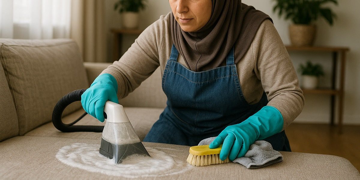 تمیز کردن مبل