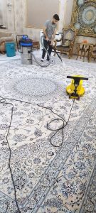 شستشوی فرش در محل اردبیل (2)